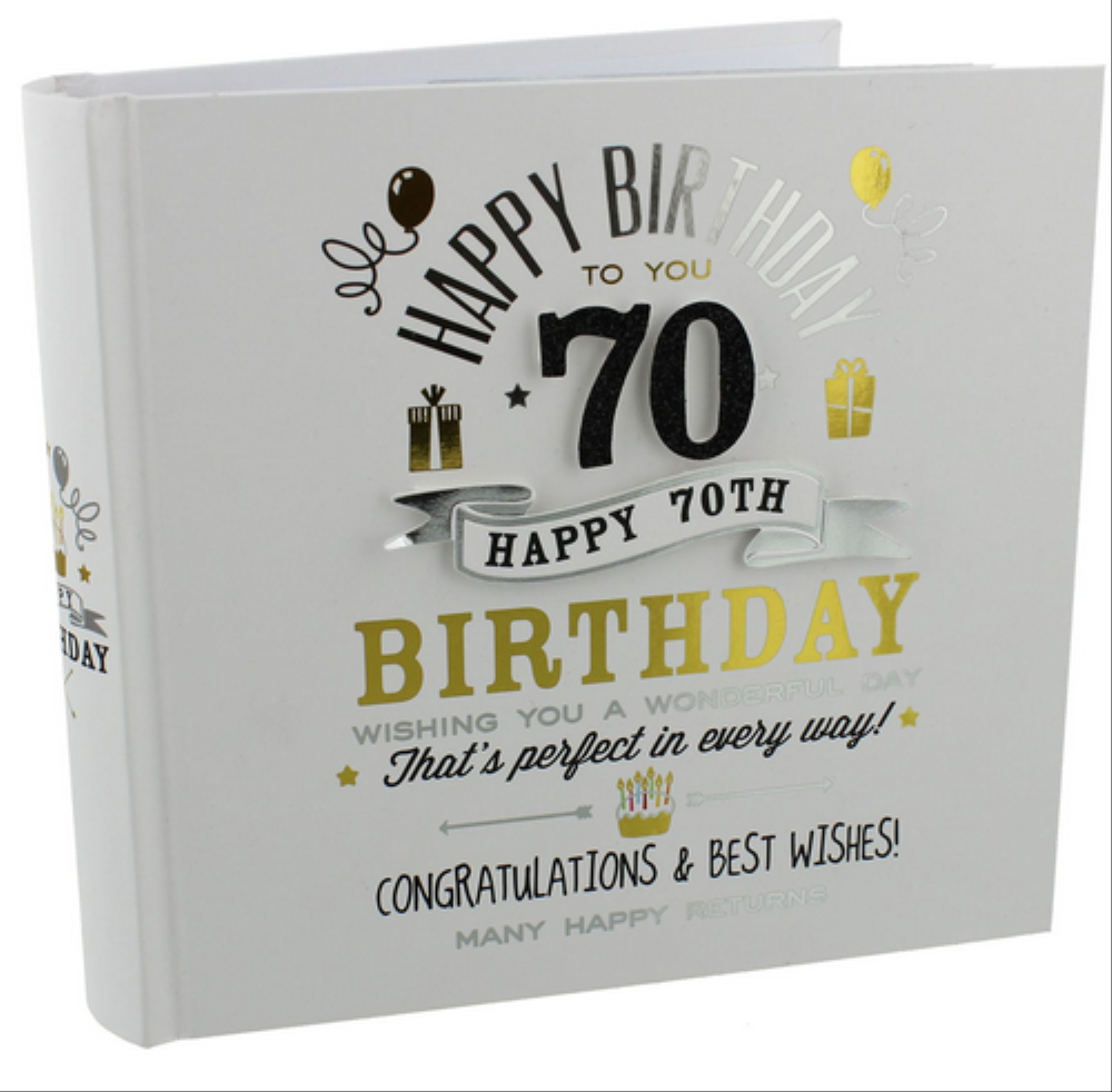 Happy 70th Birthday Photo Album