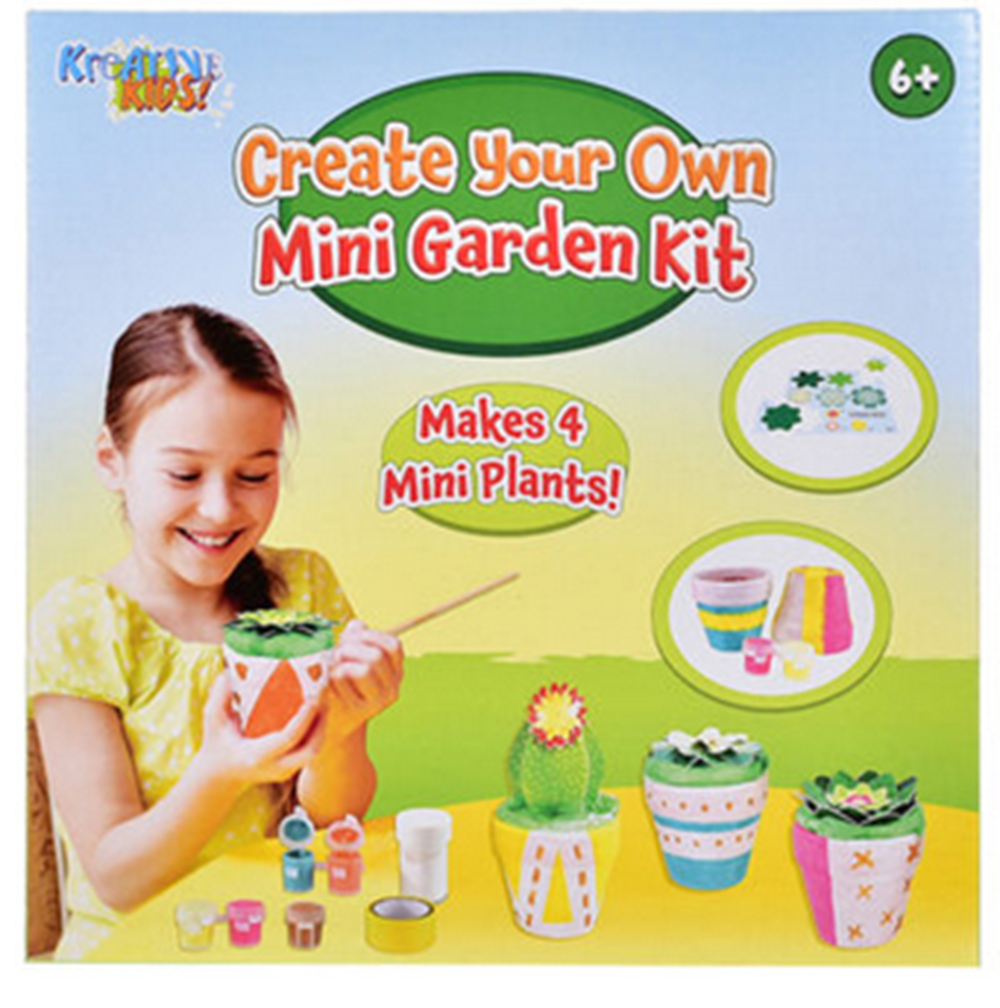 Kreative Kidz Create Your Own Mini Garden Kit