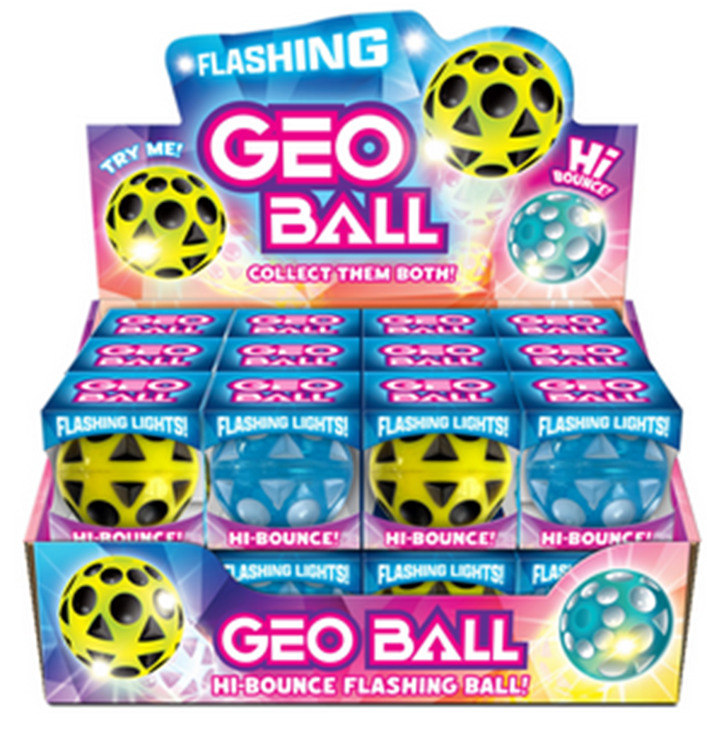 Kandytoys Flashing Geo Ball