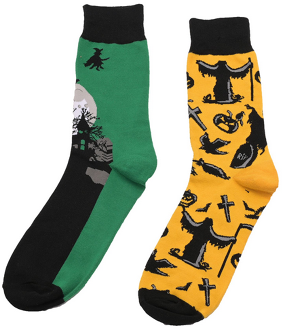 Hocus Pocus Haunted Socks