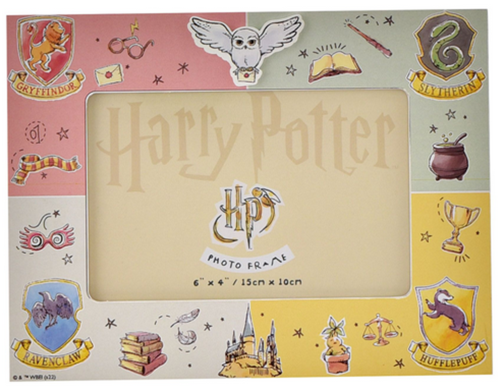 Harry Potter Hogwarts Houses Photo Frame 6x4