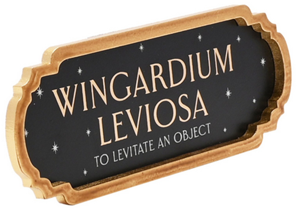 Harry Potter Wingardium Leviosa Spell Sign