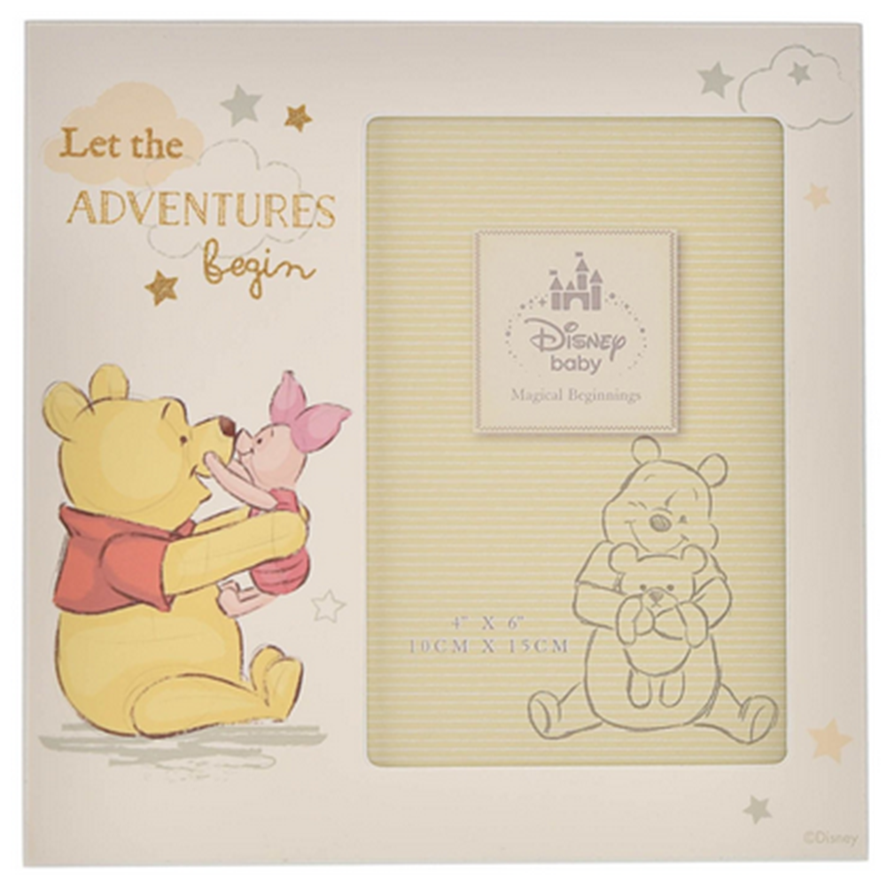 Disney Magical Beginnings Pooh Adventure 4X6 Frame