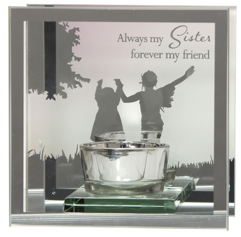 Reflections Of The Heart Mirror Sister Tea Light