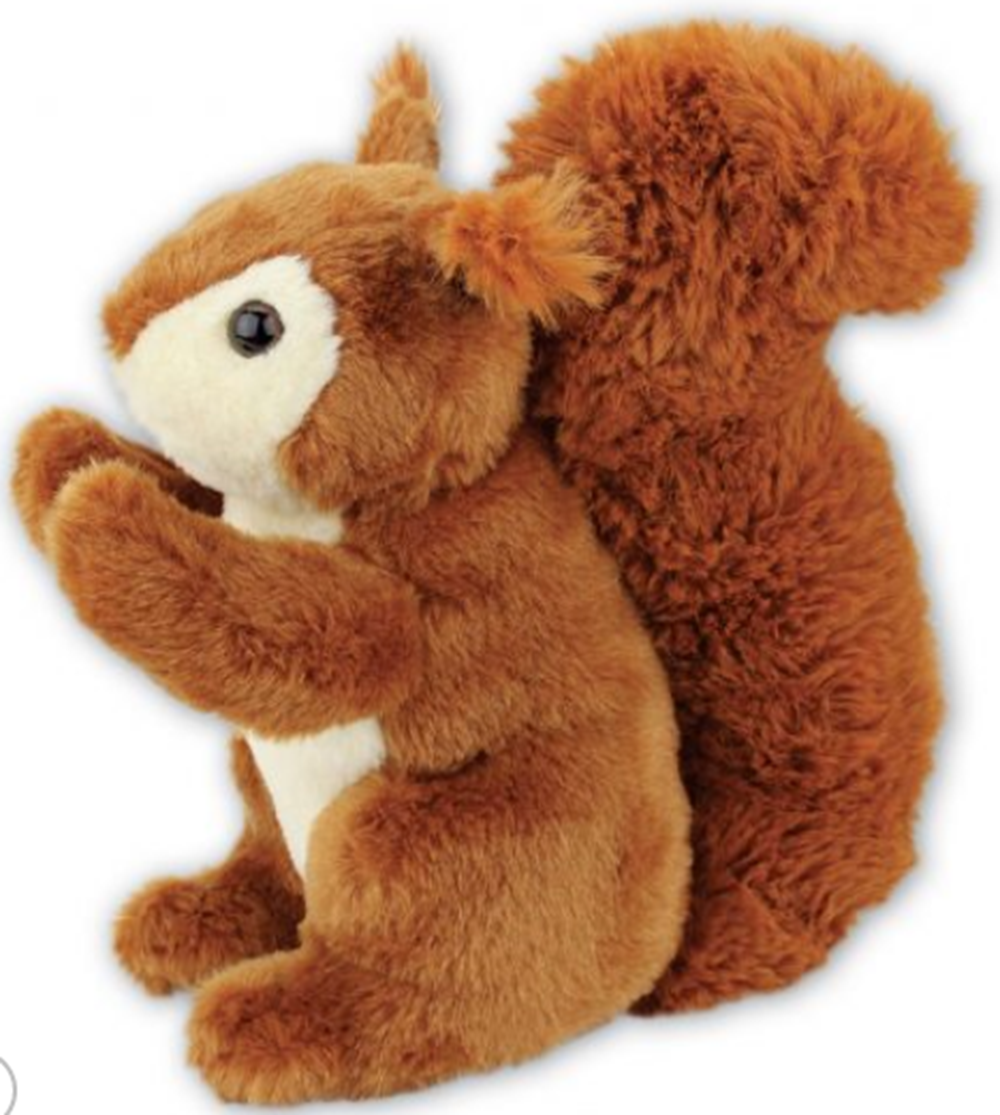 Ark Toys Plush Red Squirrel With Beans