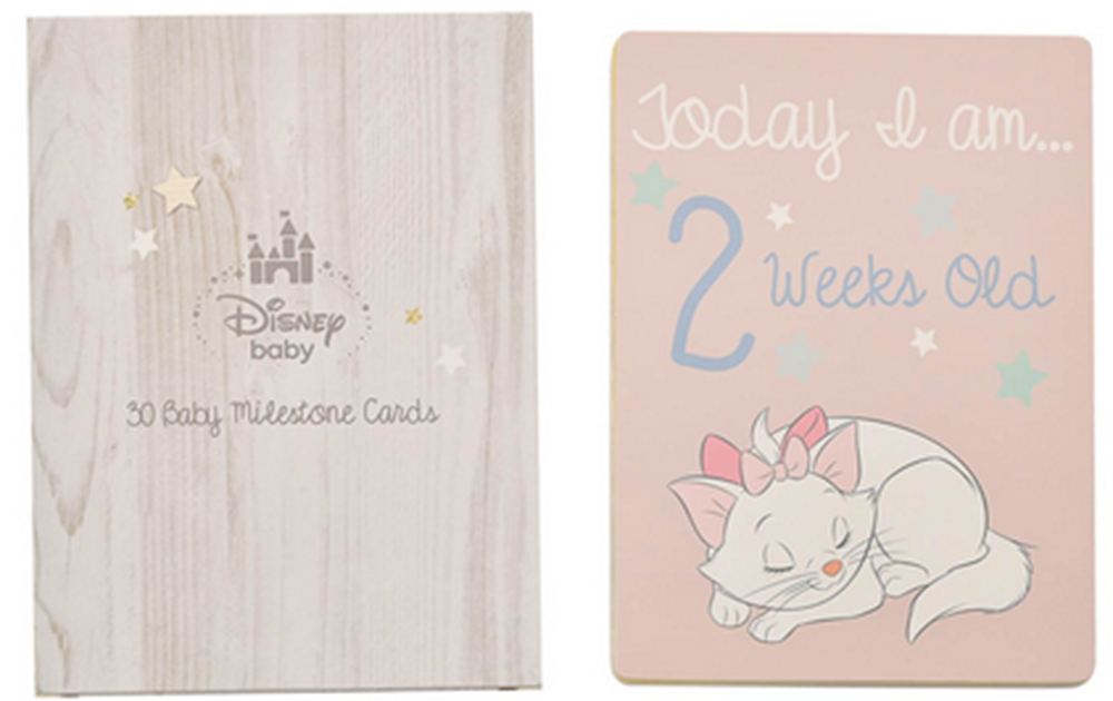 Disney Set Of 30 Baby Milestone Cards