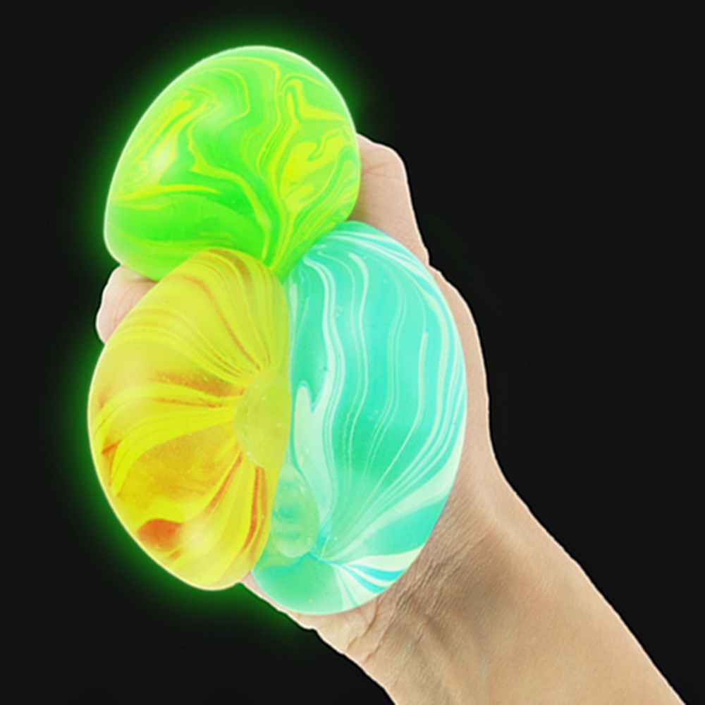 Keycraft Glow In The Dark Super Squidge Ball