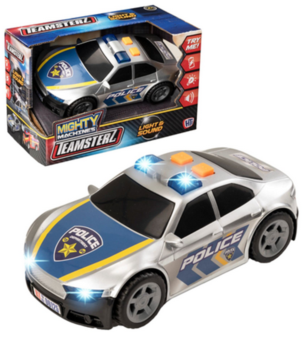 Teamsterz Mighty Machines Police Car With Lights & Sounds