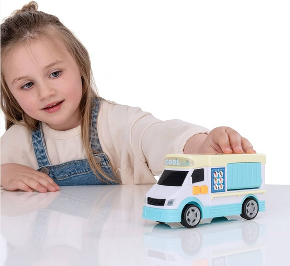 Teamsterz Ice Cream Van With Lights & Sounds
