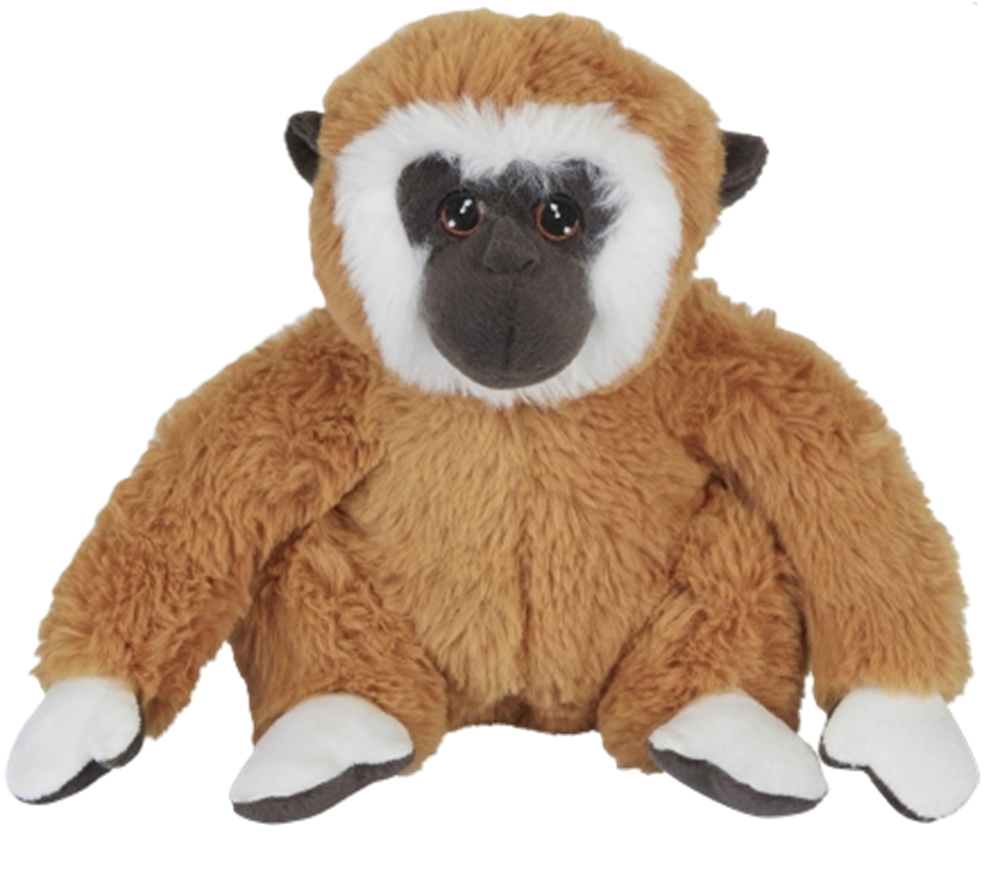 Ravensden Soft Toy Plush Sitting Gibbon 25cm