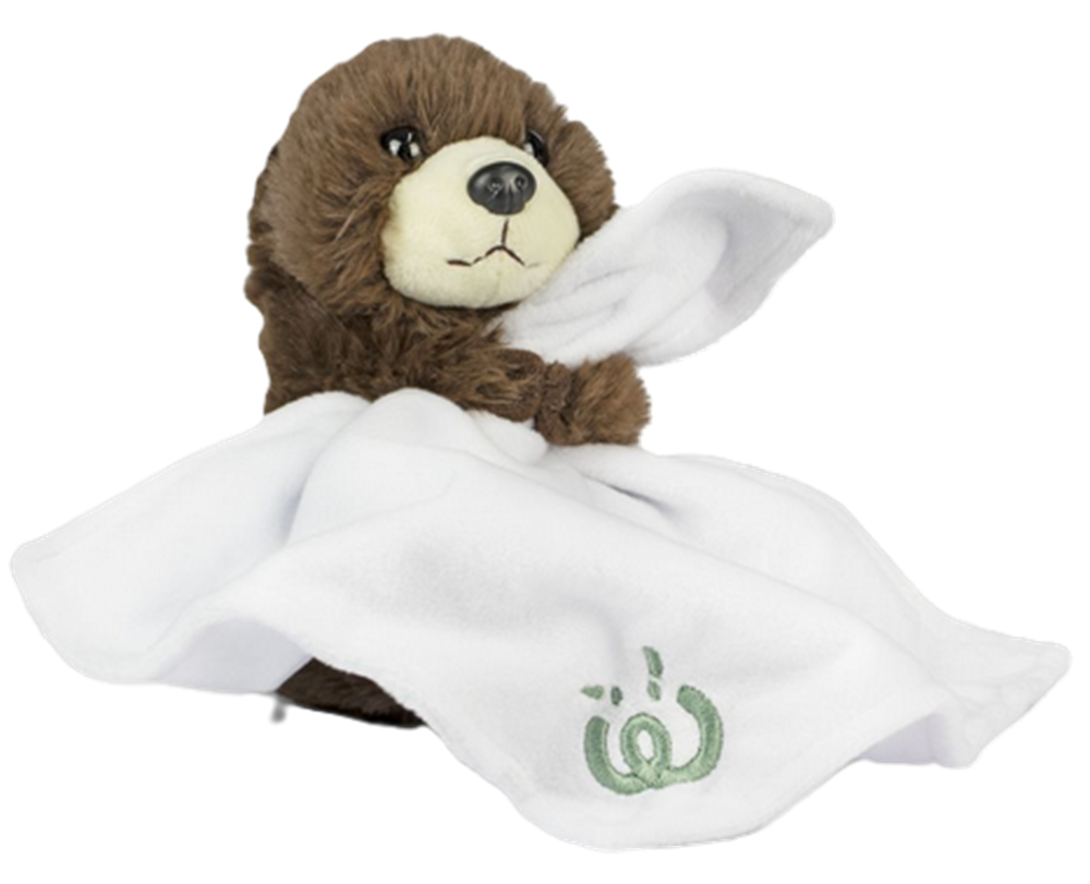 Living Nature Babies Otter With Blanket