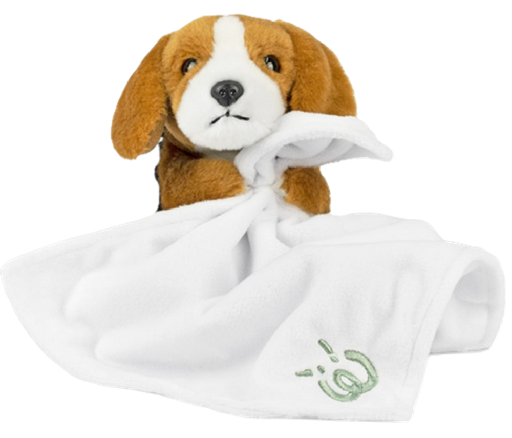 Living Nature Babies Beagle With Blanket