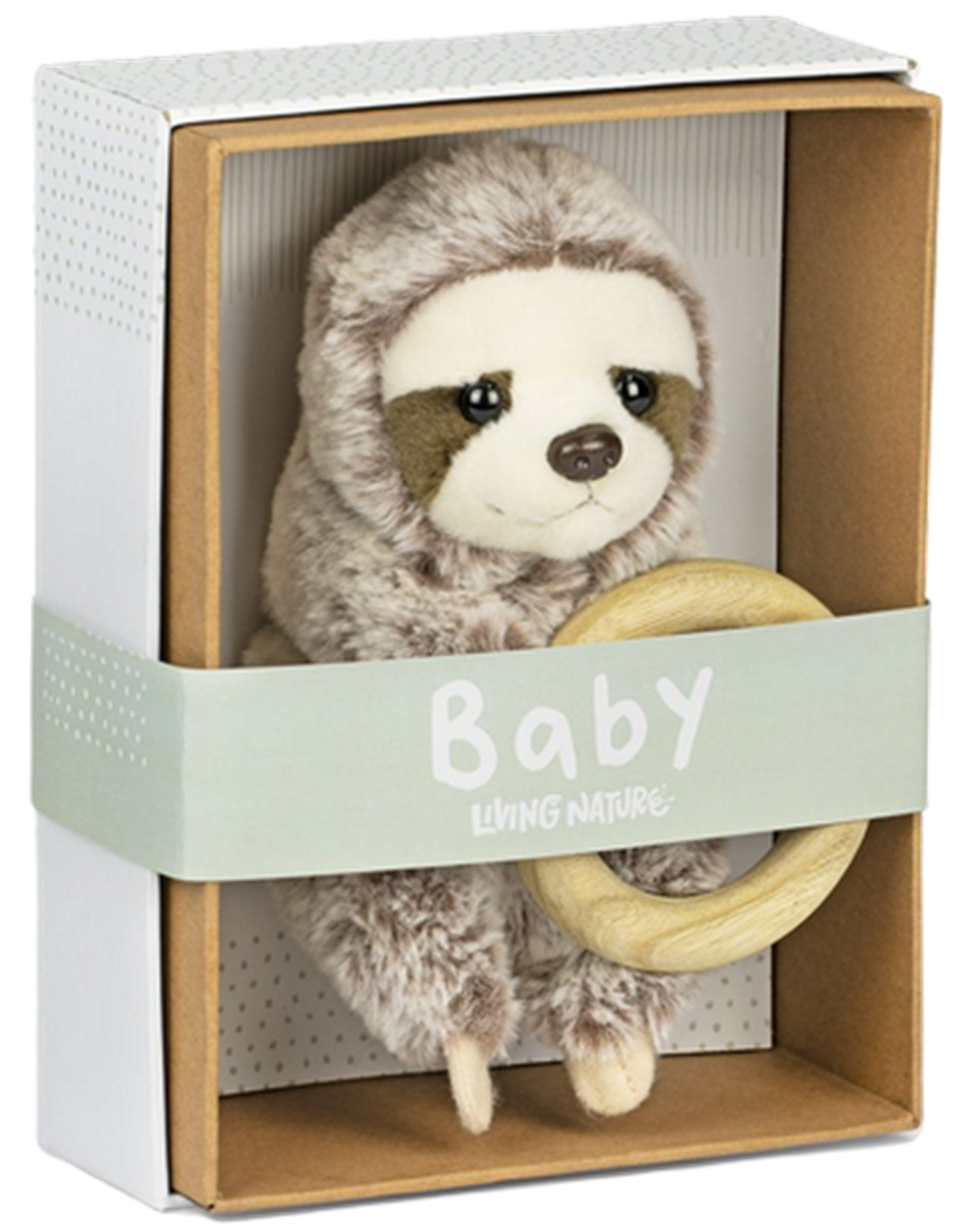 Living Nature Babies Baby Sloth With Ring