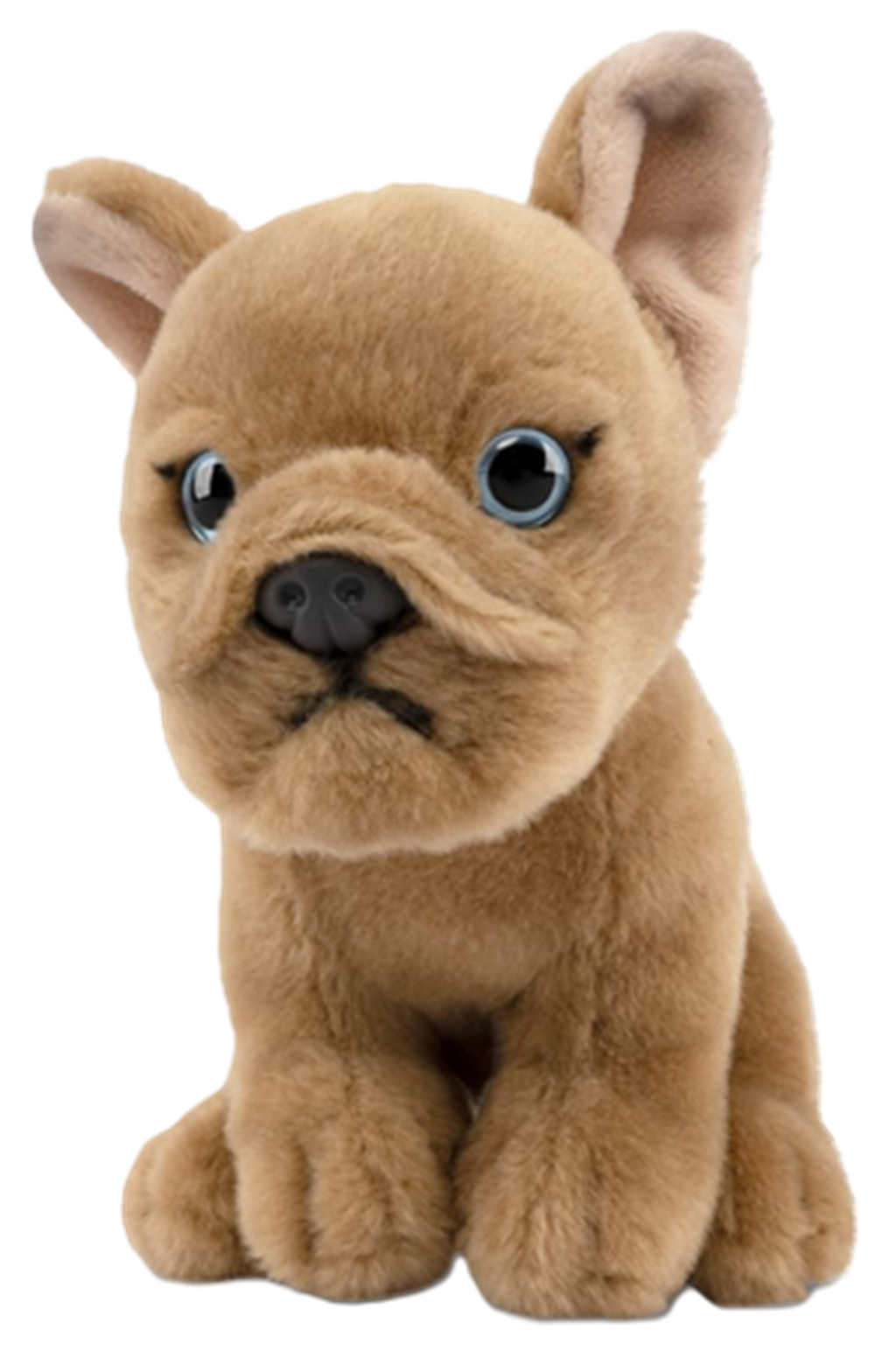 Living Nature Sand Coloured French Bulldog Puppy Soft Toy 18cm