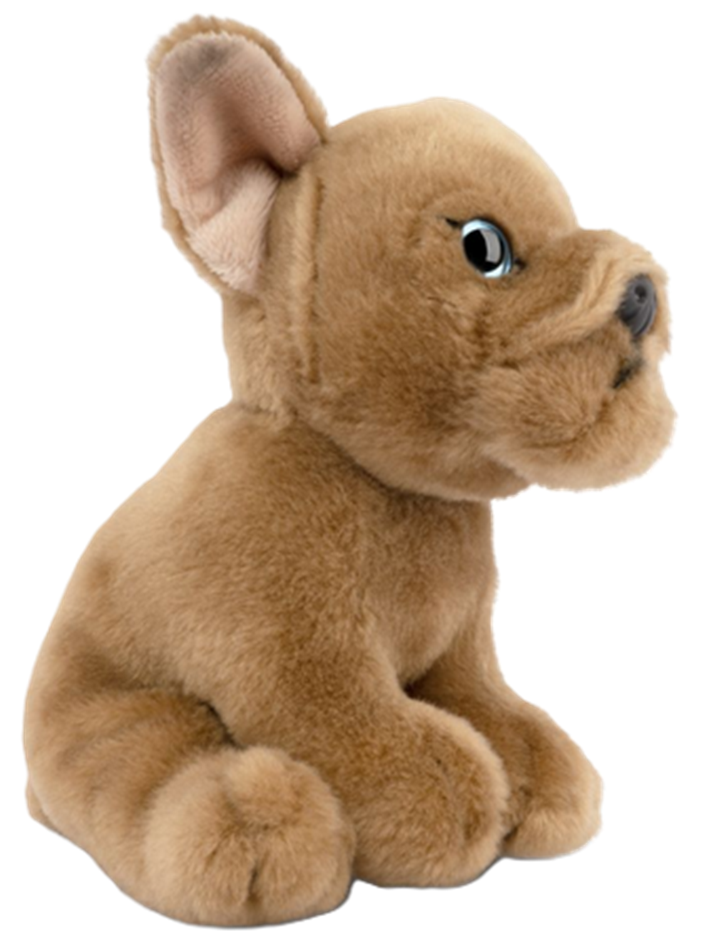 Living Nature Sand Coloured French Bulldog Puppy Soft Toy 18cm