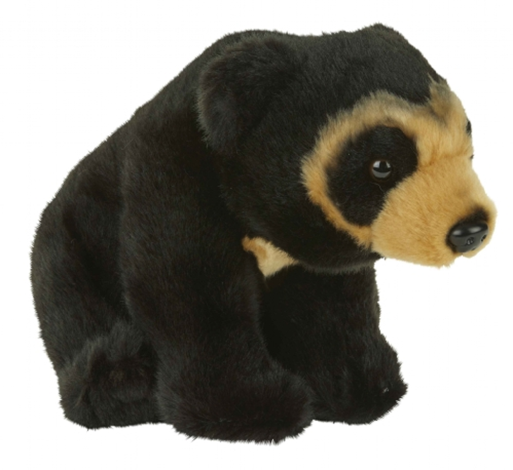 Ravensden Soft Toy Plush Sitting Spectacled Bear 28cm