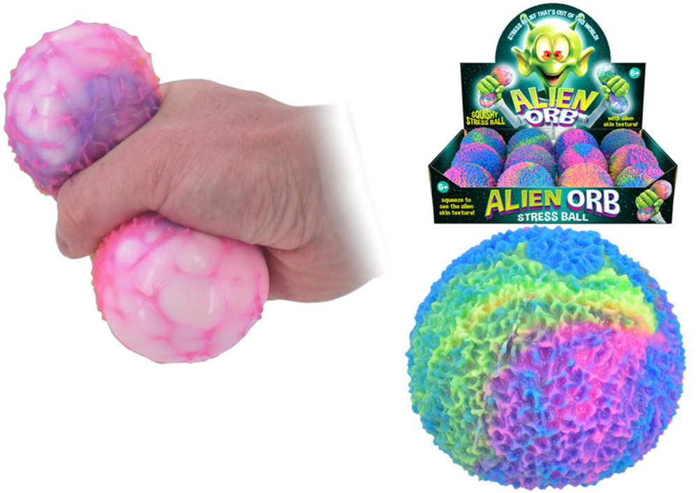 Kandytoys Squishy Alien Orb Ball