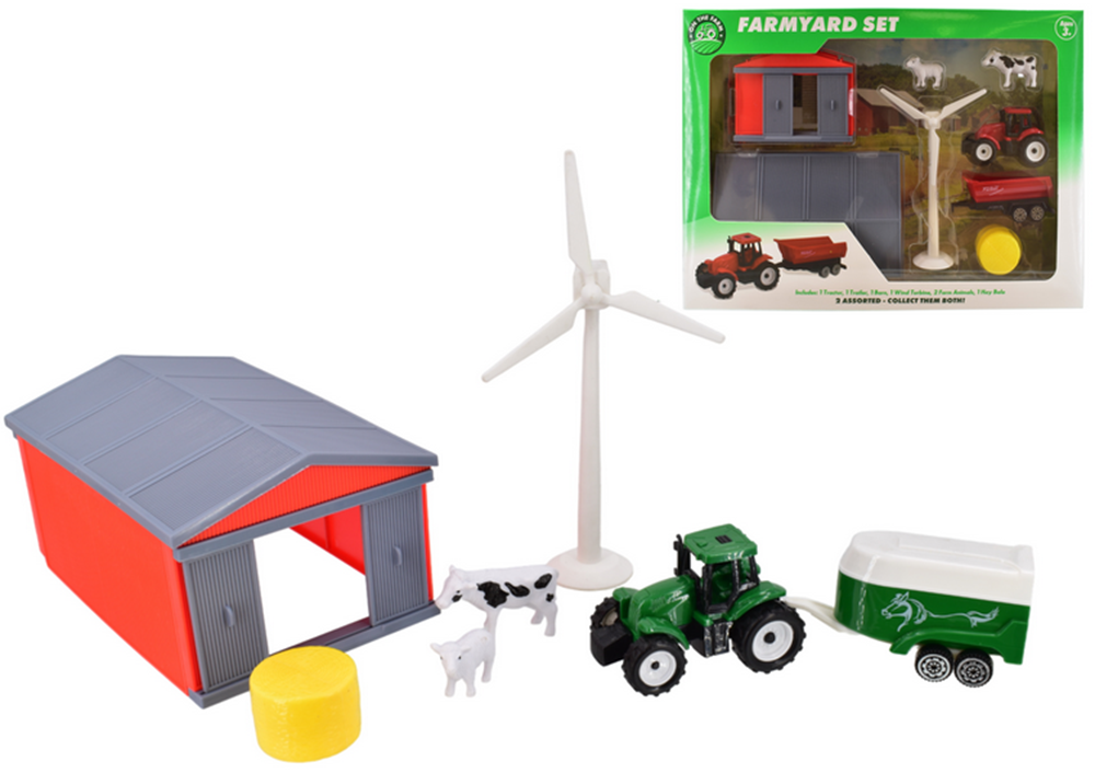 Kandytoys On The Farm Farmyard 7pc Set