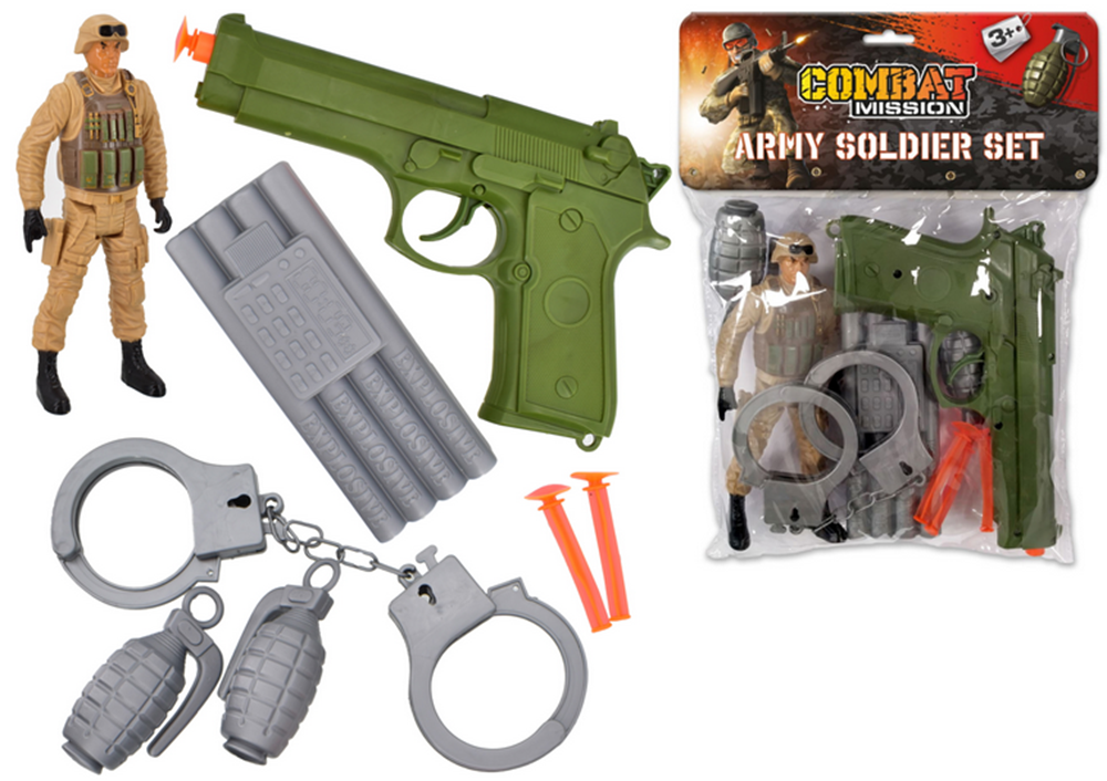 Kandytoys Combat Mission Army Soldier Set