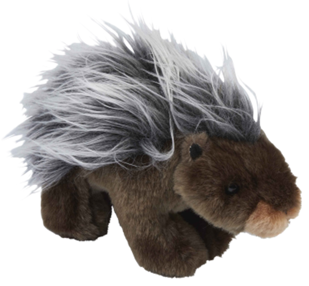 Ravensden Soft Toy Plush Porcupine 18cm