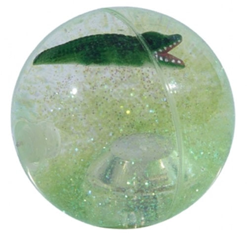 Ravensden Crocodile Light up Bouncy Ball - 6.5CM