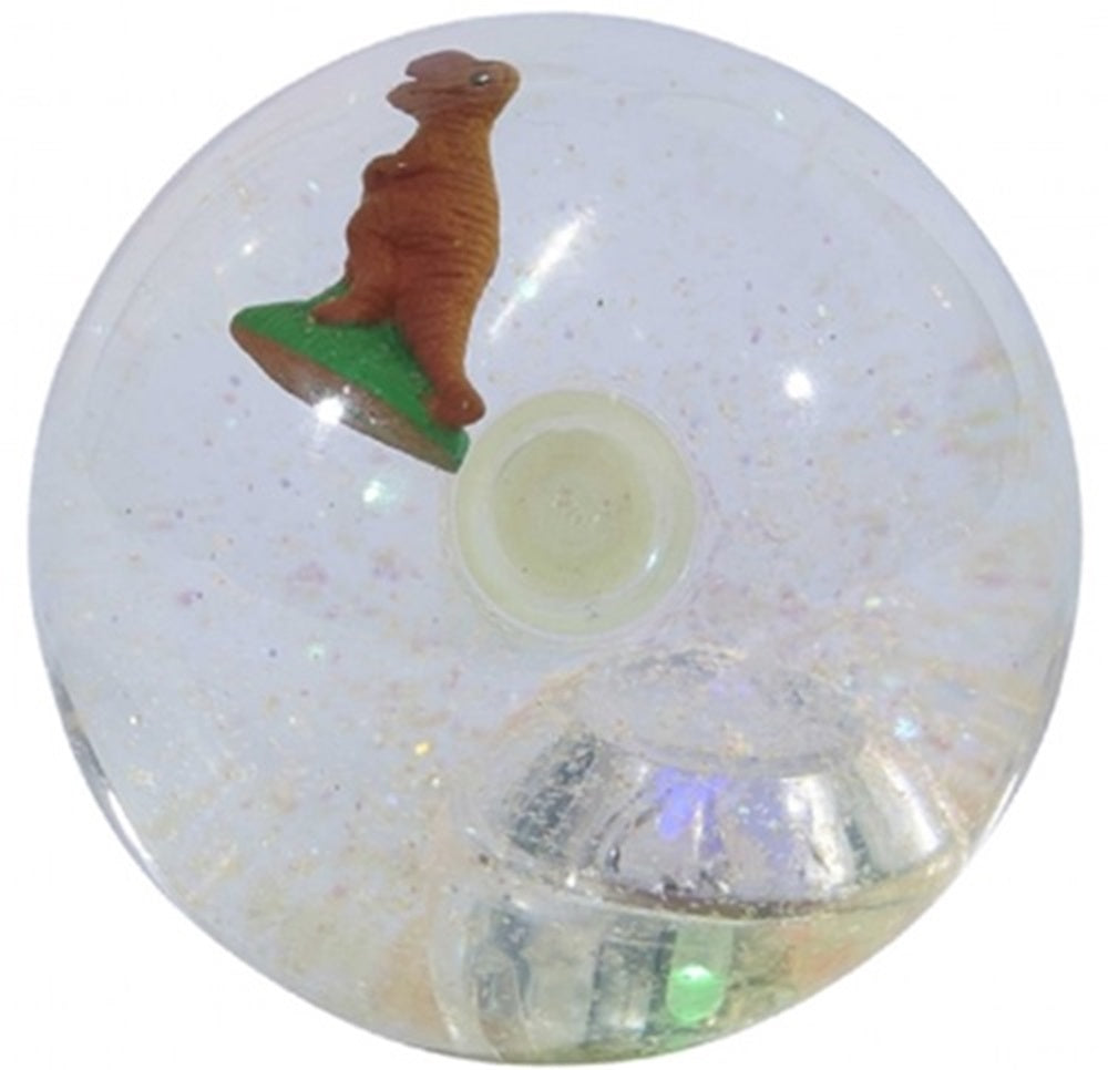 Ravensden Dinosaur Light Up Bouncy Ball - 6.5cm