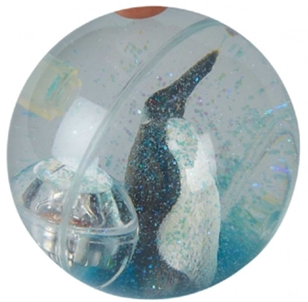 Ravensden Penguin Light Up Bouncy Ball - 6.5cm