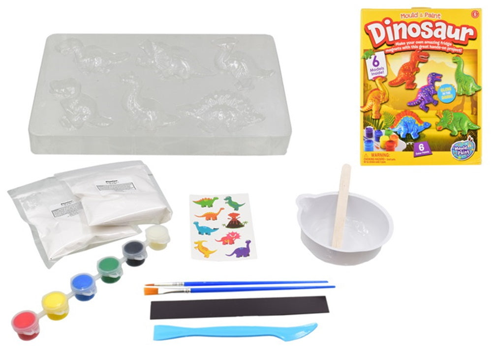 Kandytoys Mould and Paint Dinosaur Kreative Kids