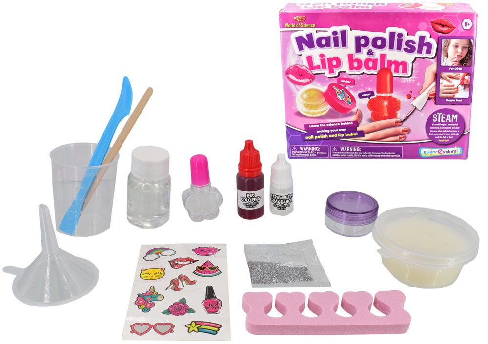 Kandytoys Nail Polish and Lip Balm Set