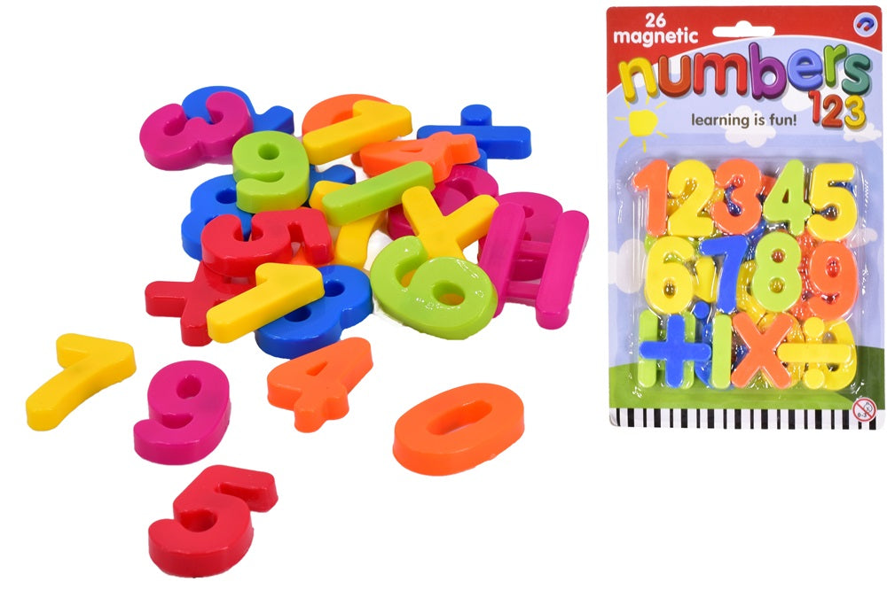 Kandytoys 26pc Small Magnetic Numbers