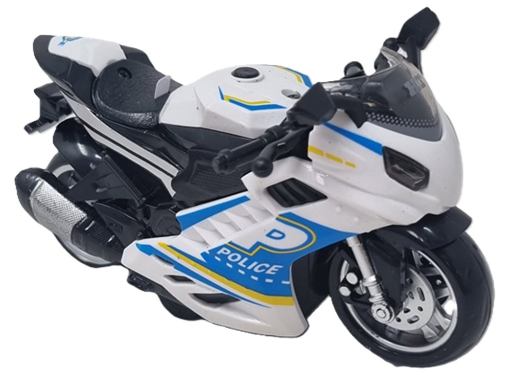 Kandytoys Emergency Response Light & Sound Motorbike