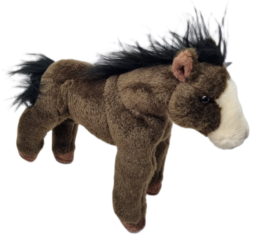 Ark Toys Soft Toy Plush Horse With Beans 25cm