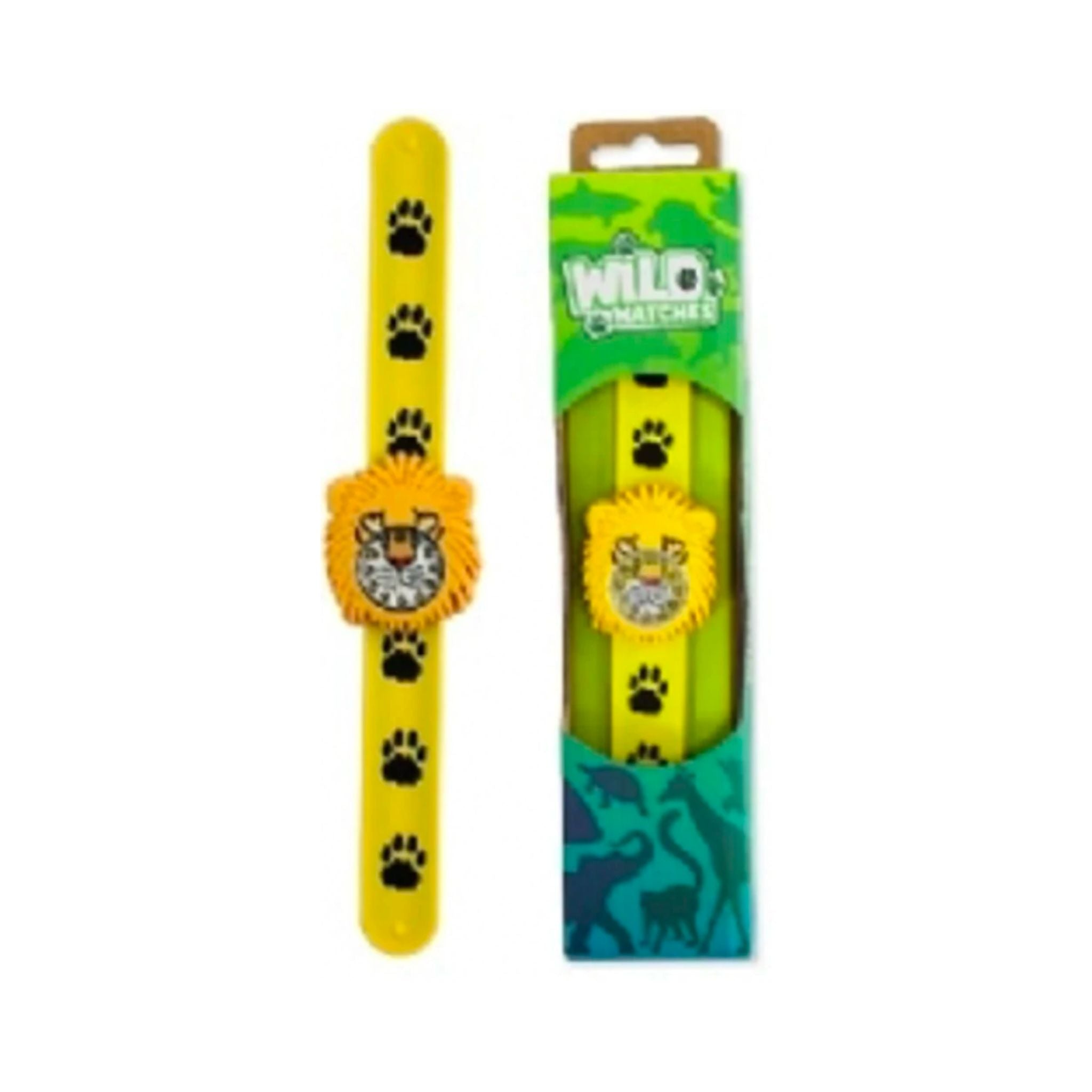 Wild Watches Lion Snap Band Watch