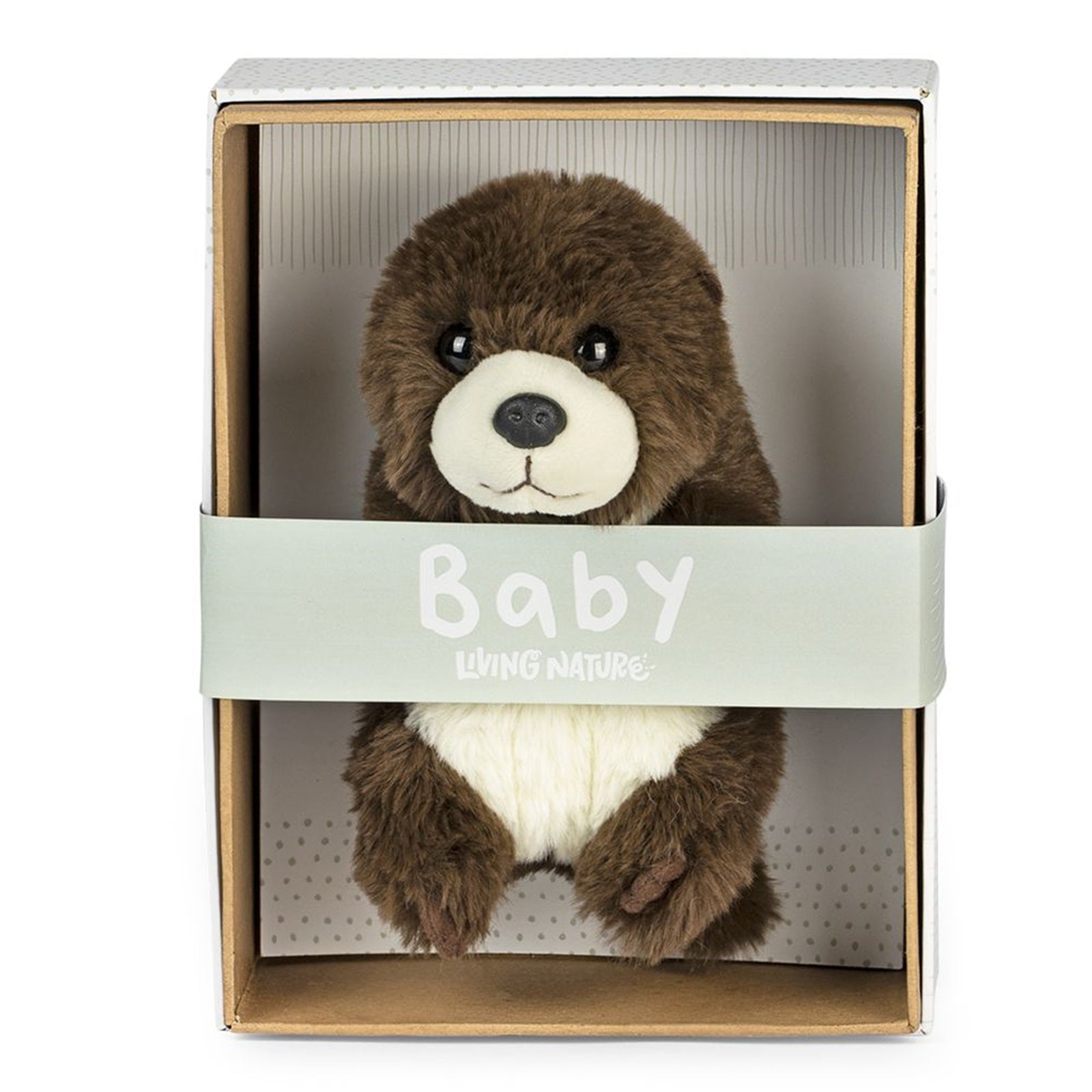 Keycraft Living Nature Baby Otter Plush Soft Toy - AN748