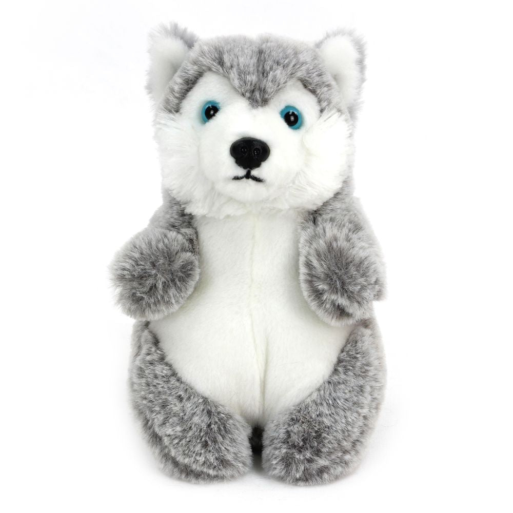 Keycraft Living Nature Baby Husky Soft Toy - AN753