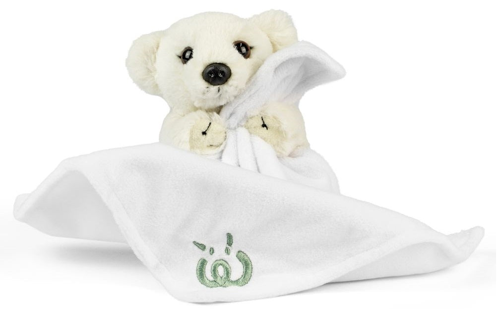 Living Nature Baby Polar Bear With Blanket