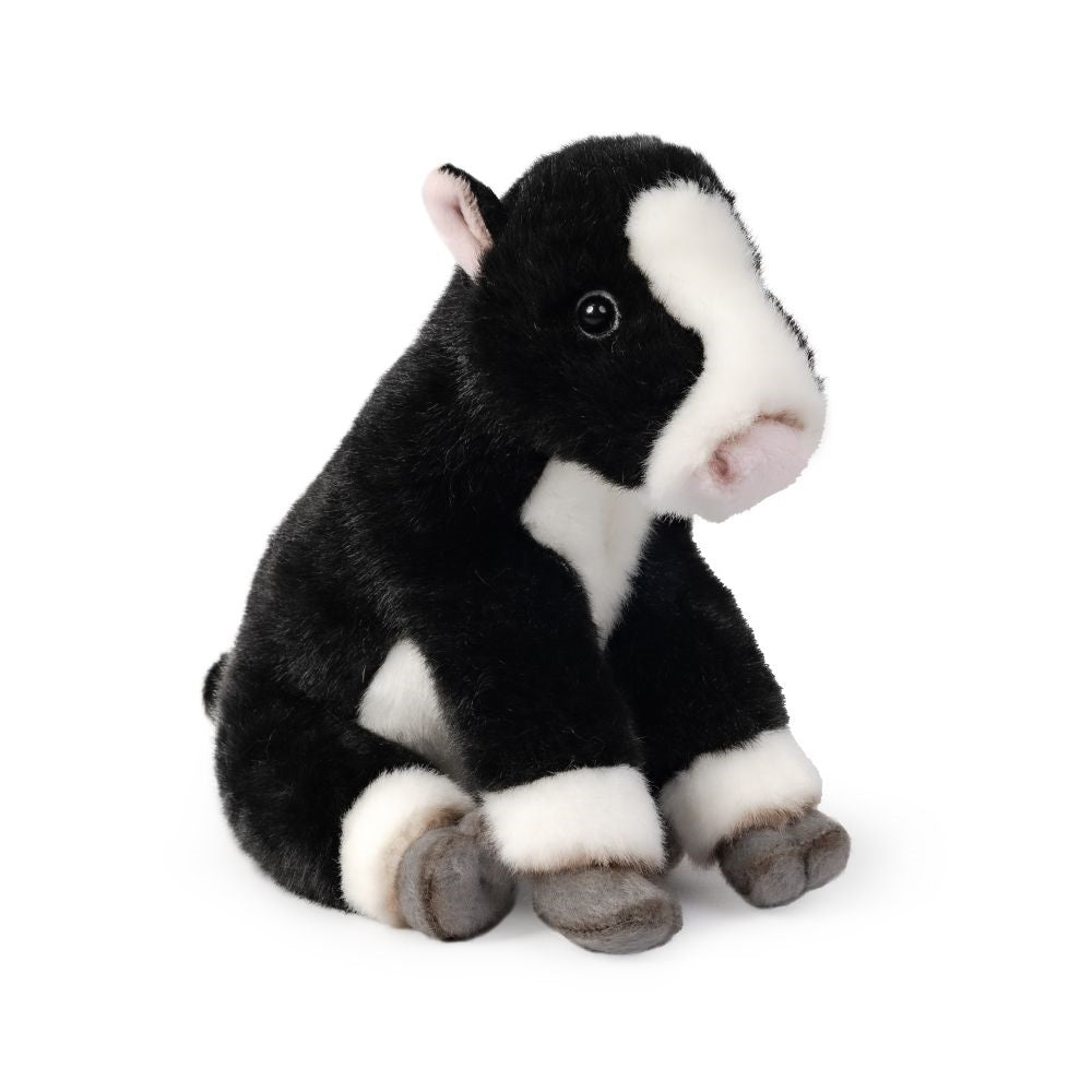 Keycraft Sitting Friesian Calf Soft Toy - AN796