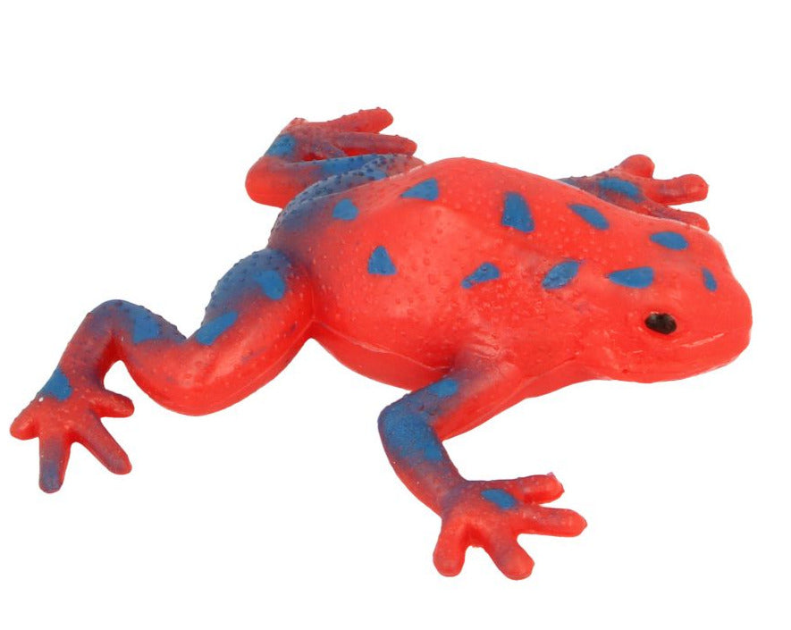 Keycraft Stretchy Strawberry Poison Frog 13cm