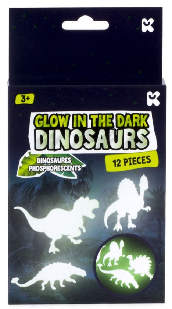 Keycraft Glow in the Dark Dinosaur Shapes