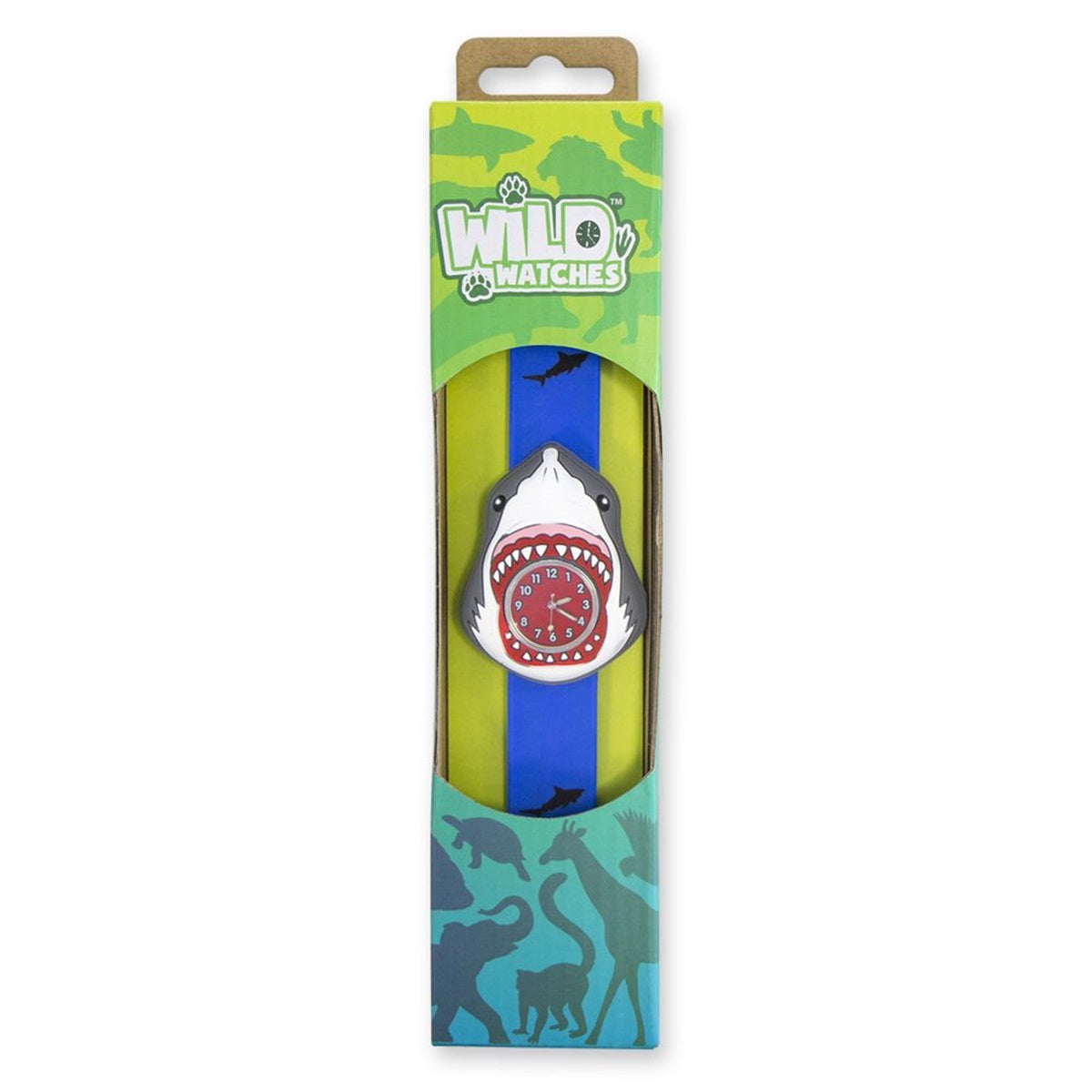 Wild Watches Shark Snap Band Watch