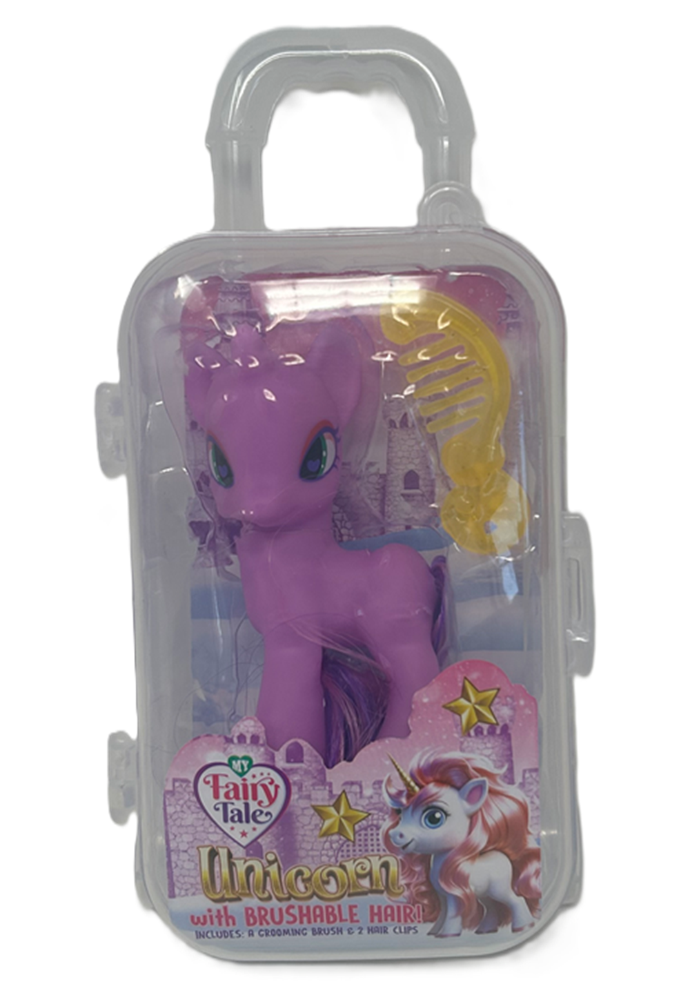 Kandytoys Unicorn With Brushable Hair in Case