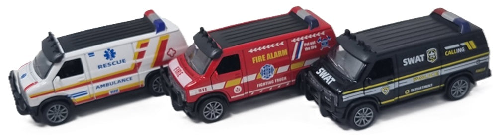 Kandytoys Emergency Rescue Heroes Vehicles