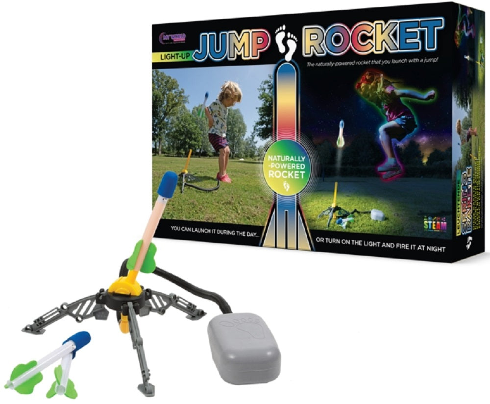 Funtime Gifts Light Up Jump Rocket