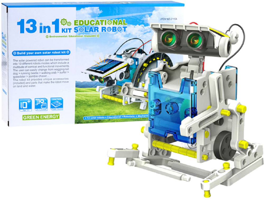 13 in 1 Educational Solar Robot Kit