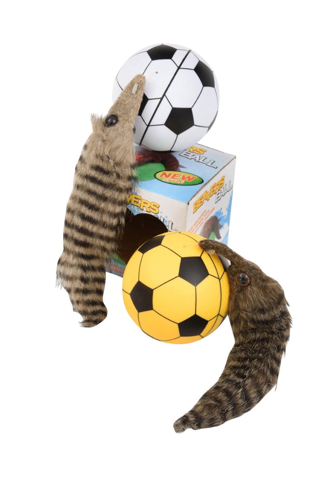 Beaver With Soccer Ball