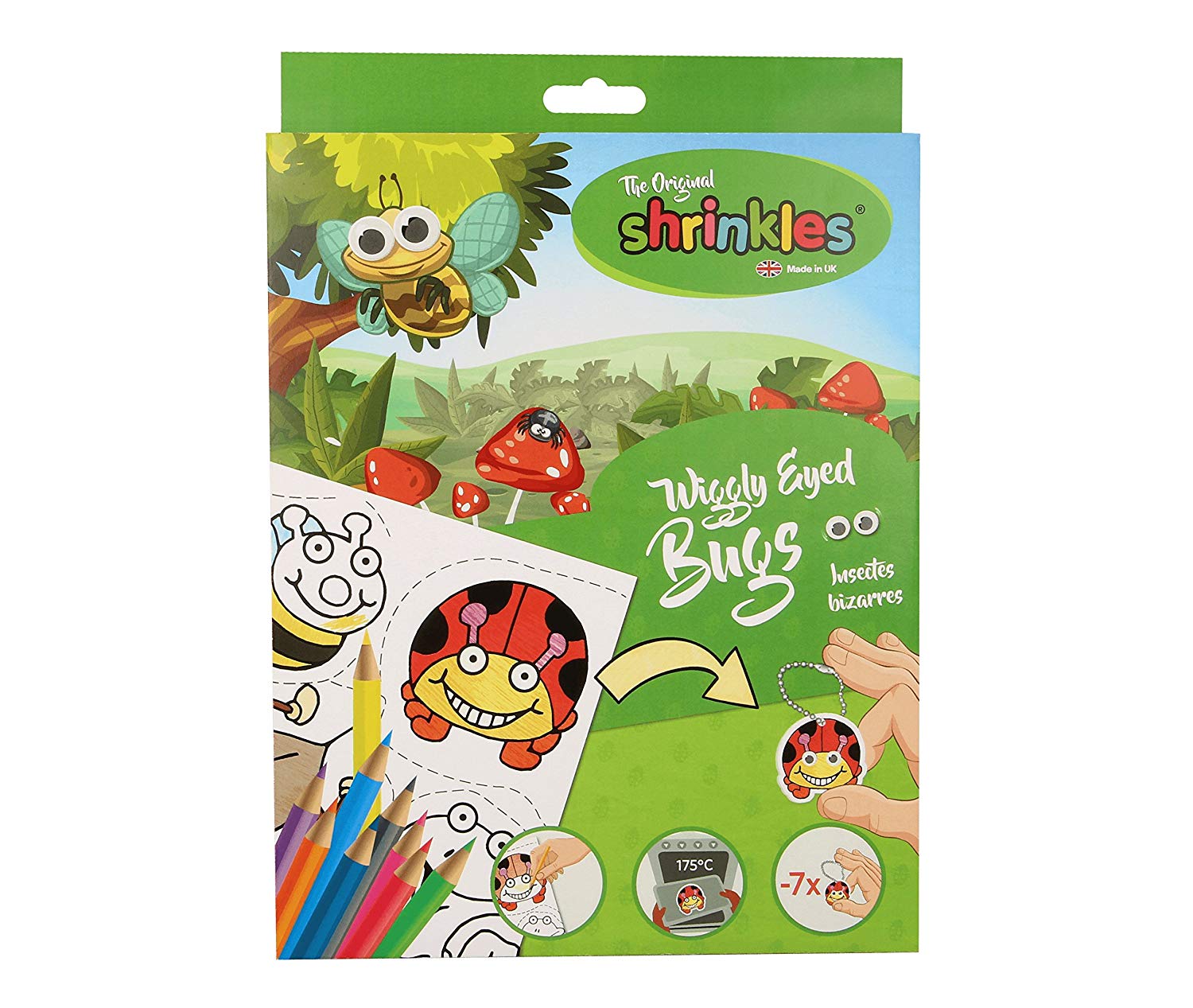 Shrinkles Original Wiggly Eyed Bugs Bumper Craft Pack