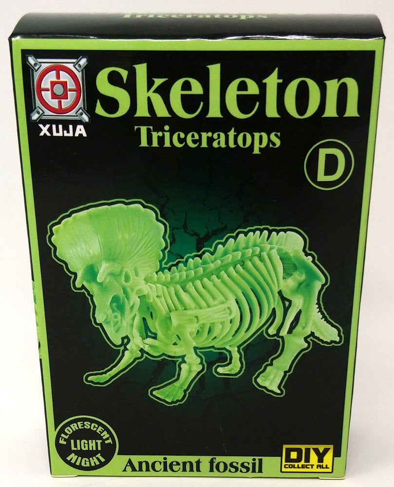 Ark Toys Neon Skeleton Dinosaur/ Humanoid Figure 11cm