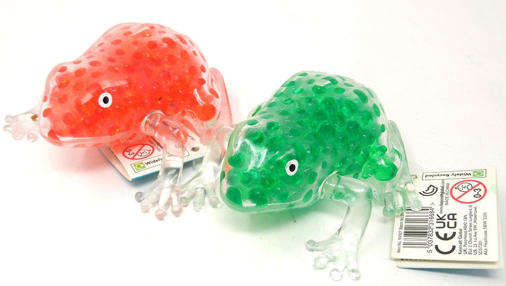 Keycraft Jellyball Squeezy Frog 8cm