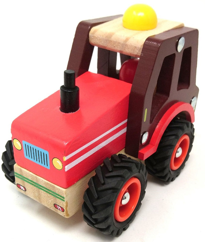 Majigg Wooden Tractor 13cm