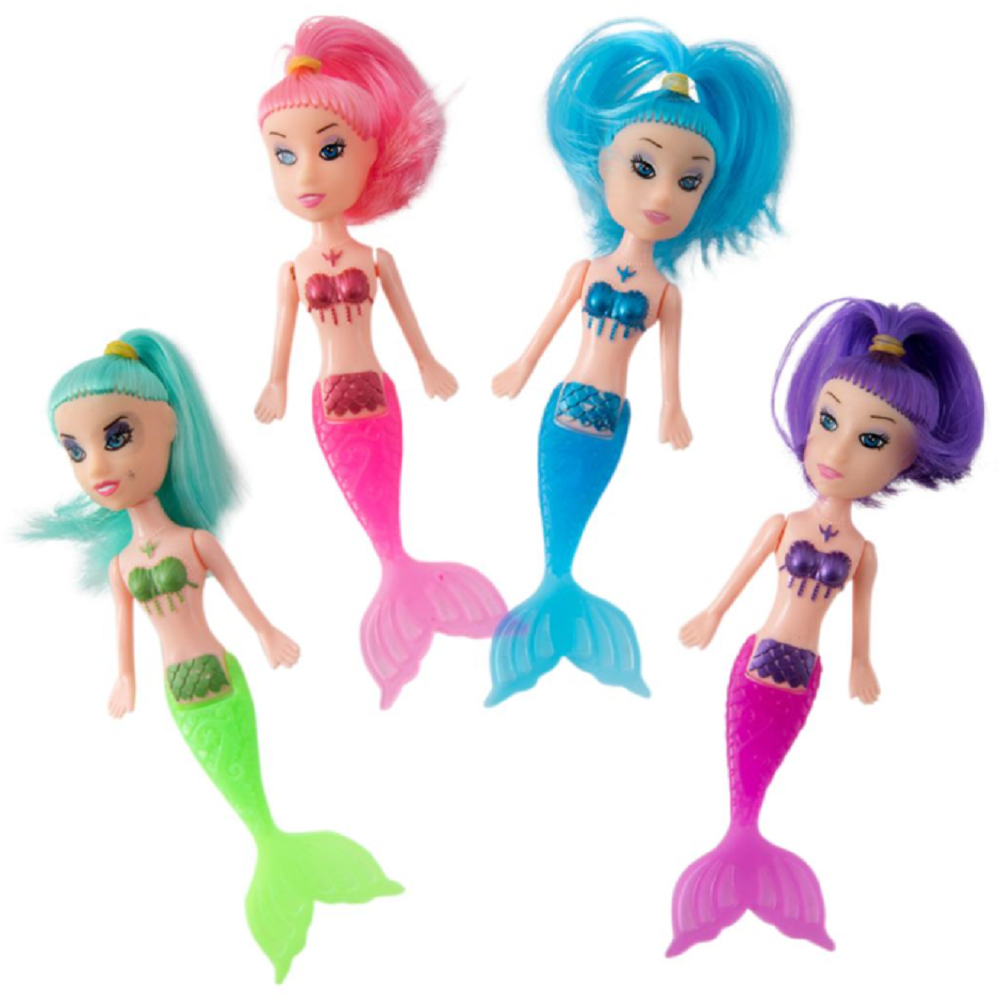 Giftworks 4 Piece Mermaid Doll Set